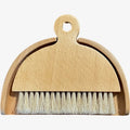 Eco-Friendly Bamboo Brush & Dustpan Set - Premium Desk & Kitchen Cleaning Tool