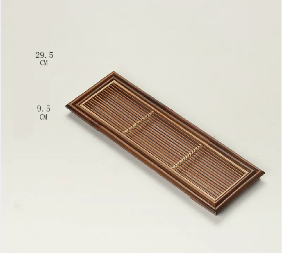 Bamboo Tea Coasters Set - Premium Natural Drink Coasters for Mindful Living