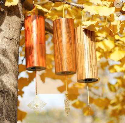 Bamboo Relaxation Wind Chime - Soothing Meditation & Mindfulness Tool