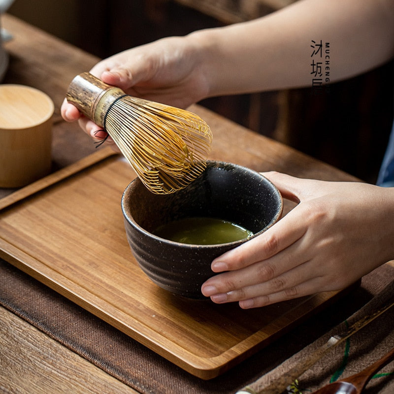 Traditional Bamboo Matcha Set - Premium Ceremonial Tea Kit for Mindful Rituals